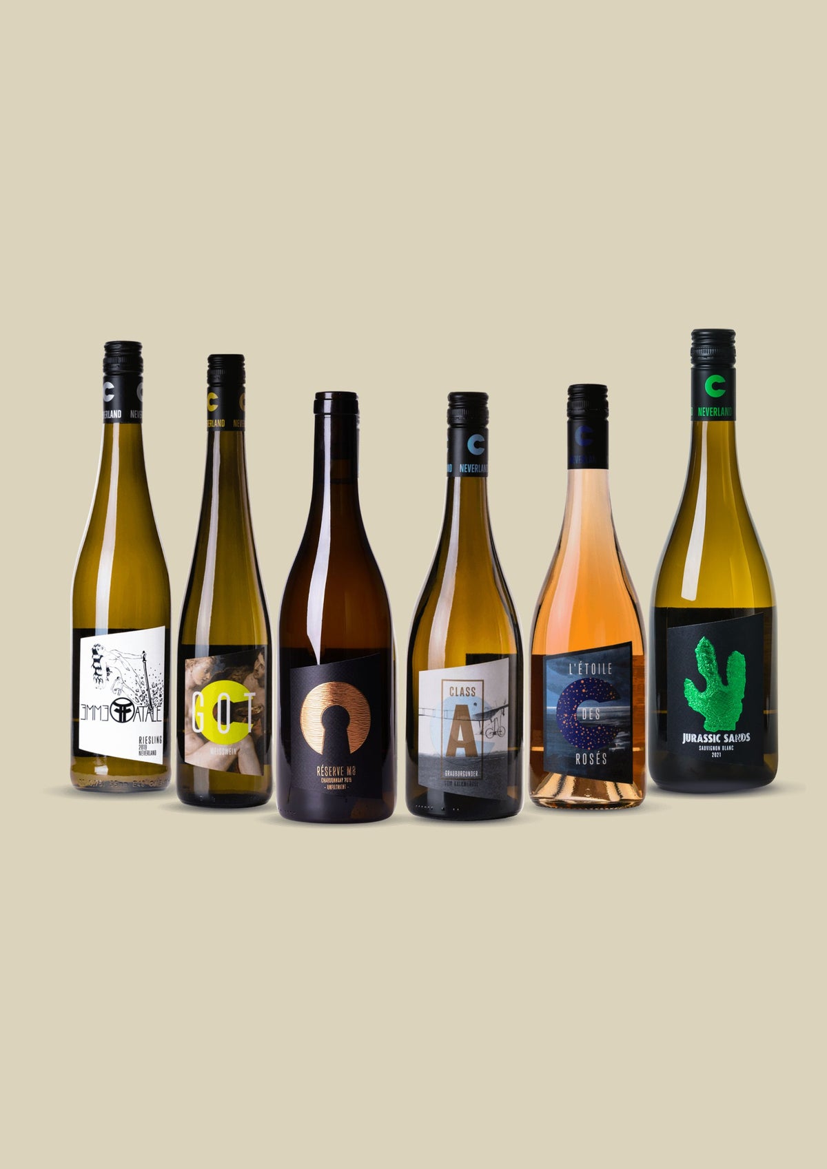 6 Fl. Wine Adventures Paket - Oster Special